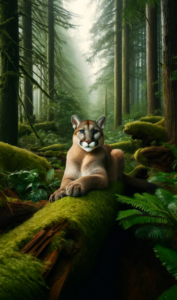 cougar in the wilderness