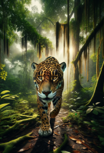 jaguar in the wilderness